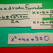 Using the Quadratic Formula