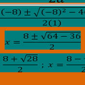 Using the Quadratic Formula