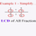 Complex Fractions