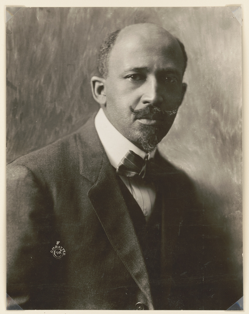 Black-and-white photograph of W.E.B. Du Bois