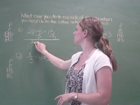 Solving in Two Steps Tutorial | Sophia Learning
