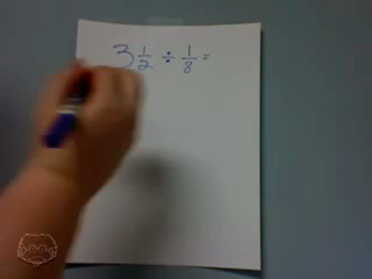 Dividing Mixed Numbers by Fractions Tutorial | Sophia Learning