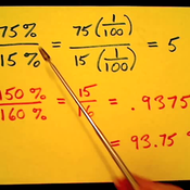 Dividing Percentages Tutorials, Quizzes, and Help | Sophia Learning