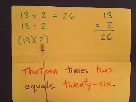 Reading Multiplication Sentences Tutorial | Sophia Learning
