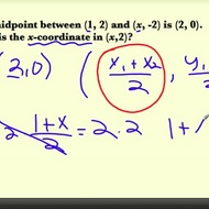 Finding a Missing Coordinate using the Midpoint Formula Tutorial