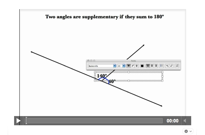 Supplementary Angles Tutorial | Sophia Learning