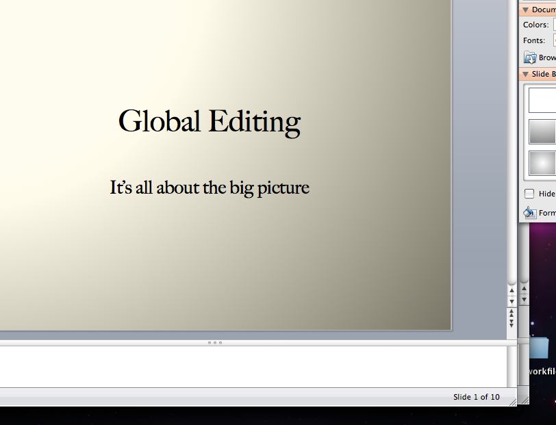 Global Editing Tutorial | Sophia Learning