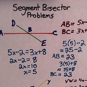 Segment Bisectors Problems Tutorials, Quizzes, and Help | Sophia Learning