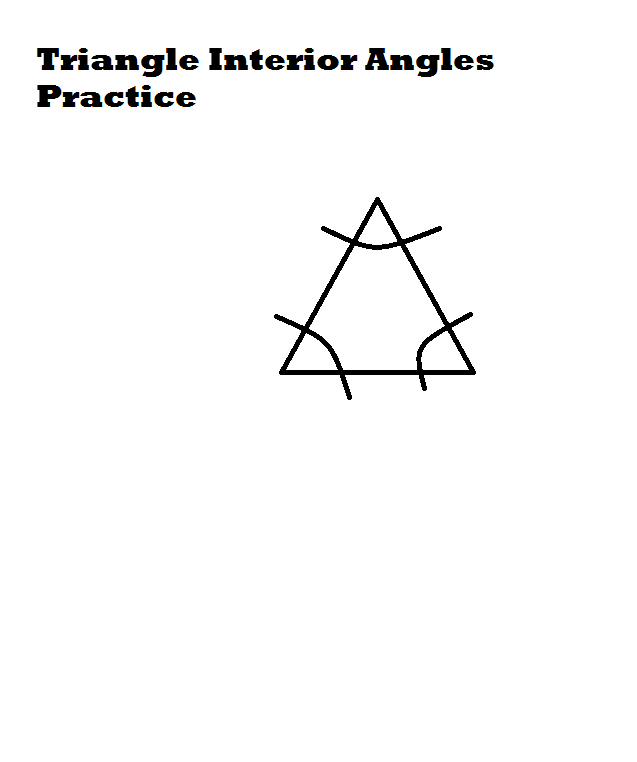 Triangle Interior Angles Practice Tutorial | Sophia Learning