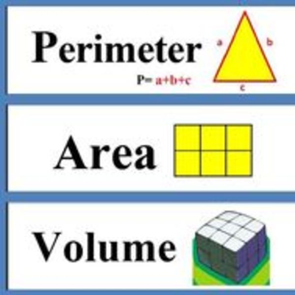 Perimeter, Area, and Volume Tutorial | Sophia Learning