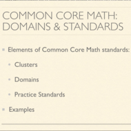 Common Core Math: Domains and Standards Explained Tutorial | Sophia