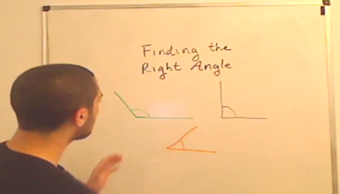 Identifying a Right Angle Tutorial | Sophia Learning