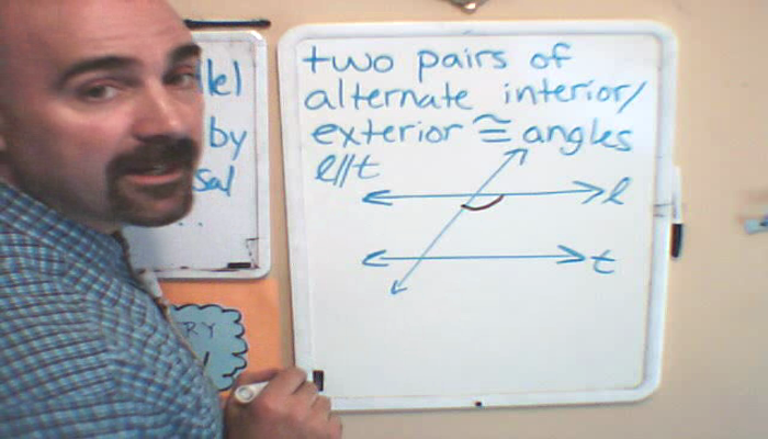 Alternate Interior and Alternate Exterior Angles Tutorial | Sophia Learning