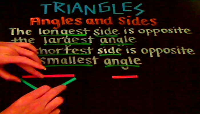 Angles and Sides of a Triangle Tutorial | Sophia Learning