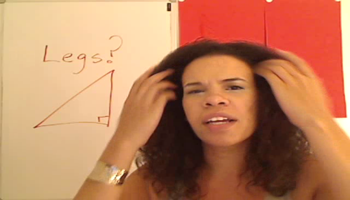 The Legs of a Right Triangle Tutorial | Sophia Learning