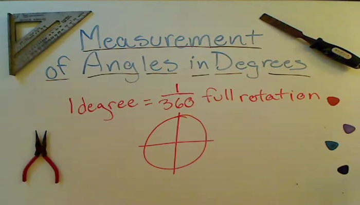 Measurement of Angles in Degrees Tutorial | Sophia Learning