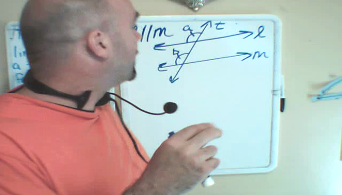 Solving for a Corresponding Angles Tutorial | Sophia Learning