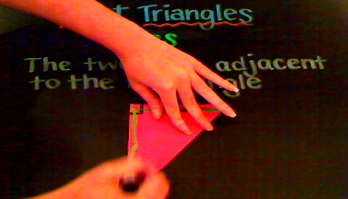 The Legs of a Right Triangle Tutorial | Sophia Learning