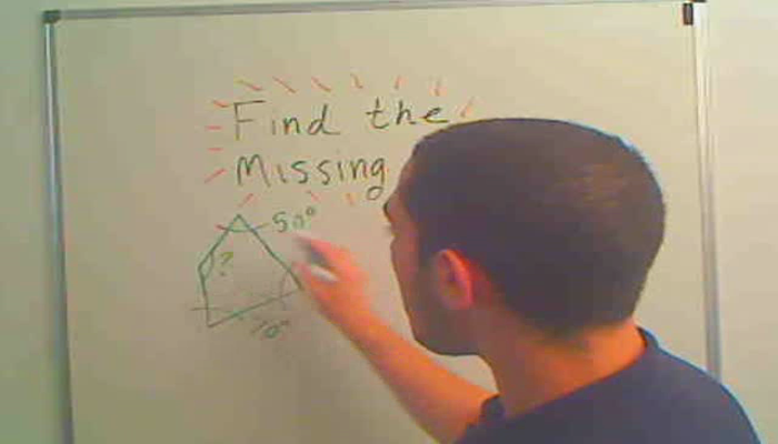 Determining the Missing Angle of a Quadrilateral Tutorial | Sophia Learning