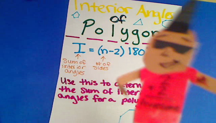 Sum of Interior Angles in a Polygon Tutorial | Sophia Learning