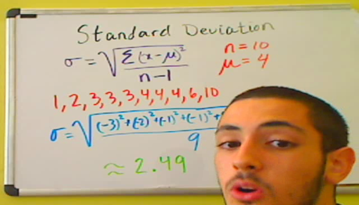 Determining Standard Deviation Tutorial | Sophia Learning