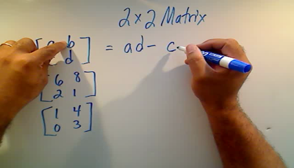 Finding the Determinant of a 2 x 2 Matrix Tutorial | Sophia Learning