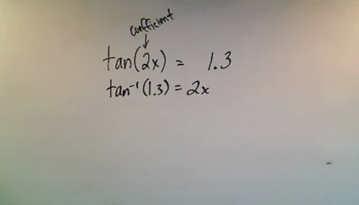 Solving for an Angle with a Coefficient Tutorial | Sophia Learning