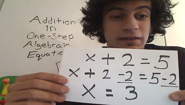 Solving Addition Equations Tutorial | Sophia Learning