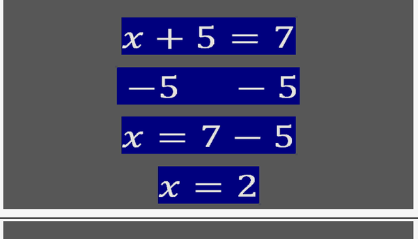 Solving Addition Equations Tutorial Sophia Learning