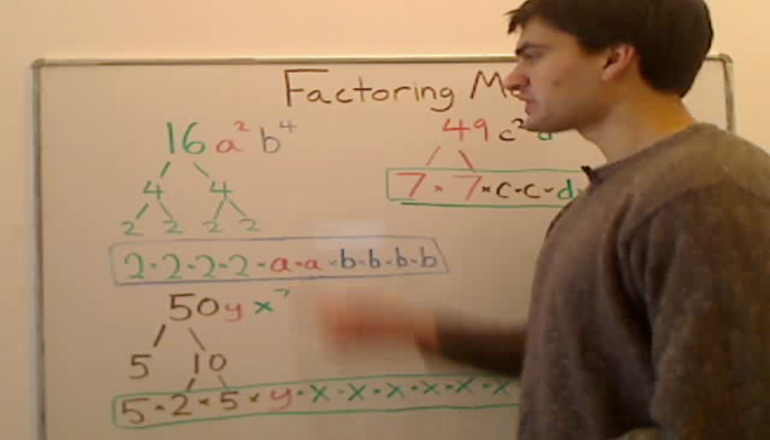 Factoring Monomials Tutorial | Sophia Learning