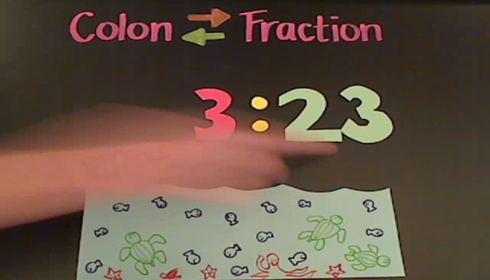 Converting Between Fraction and Colon Format Tutorial | Sophia Learning
