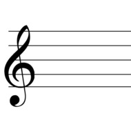learning note names on the treble staff