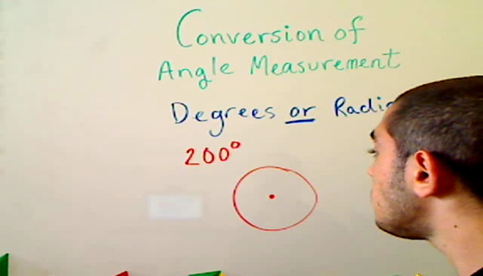 Conversion of Angle Measurement Tutorial | Sophia Learning