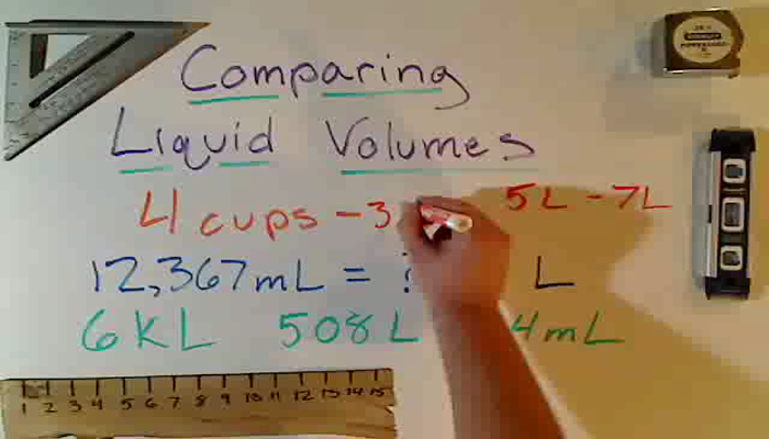 Comparing Liquid Volumes Tutorial | Sophia Learning