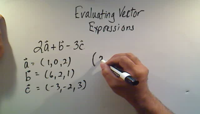 Evaluating Vector Expressions Tutorial | Sophia Learning