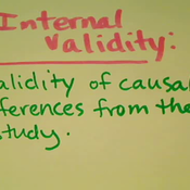 internal validity