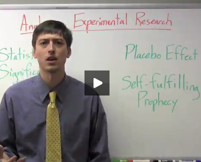 Analyzing Experimental Research Tutorial | Sophia Learning
