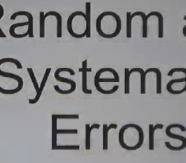 Random and Systematic Errors Tutorial | Sophia Learning