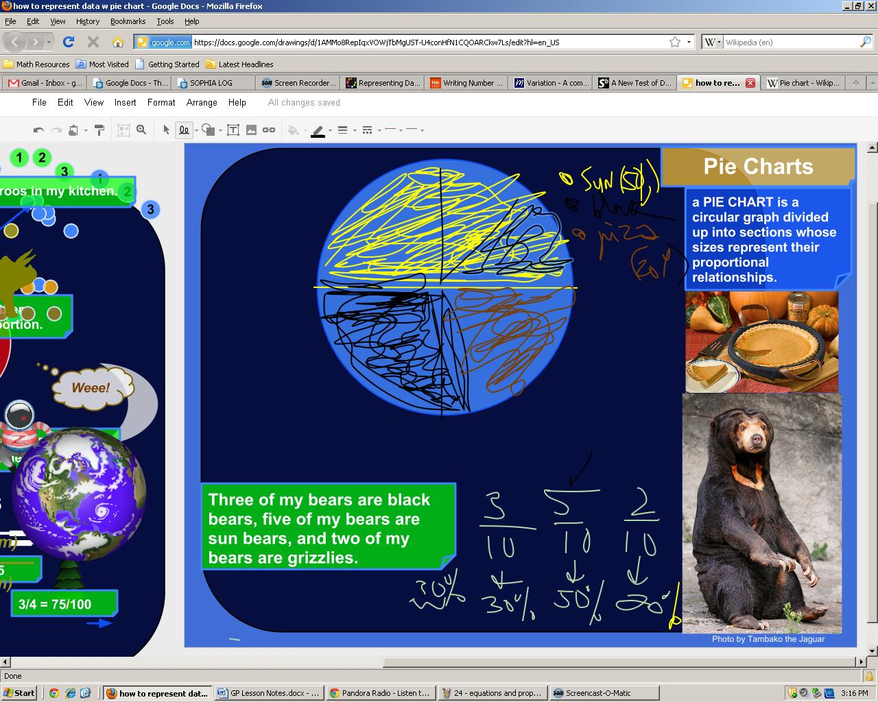 Representing Data with Pie Charts Tutorial | Sophia Learning